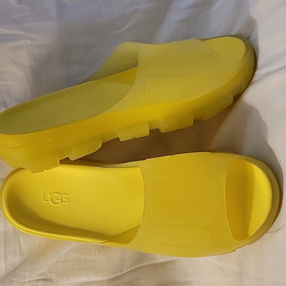 UGG womens Jella Clear Slides In What I think Is A Size 10